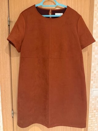 Vestido marrón Zara