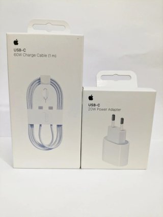 Cargador Apple y Cable USB-C