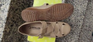 Zapatos Pitillos Beige Hechos en España