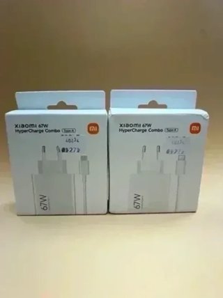 Lote 2x Xiaomi 67W HyperCharge Combo (Type-A) – c