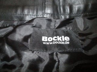 PANTALON DE CUERO DE VACA DE HOMBRE BOCKLE
