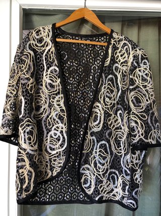 Chaqueta de encaje para fiesta