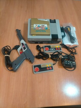 Consola Retro tipo NES completa