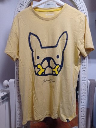 Camiseta Amarilla Jack & Jones