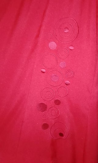 Traje de flamenca rojo talla 46