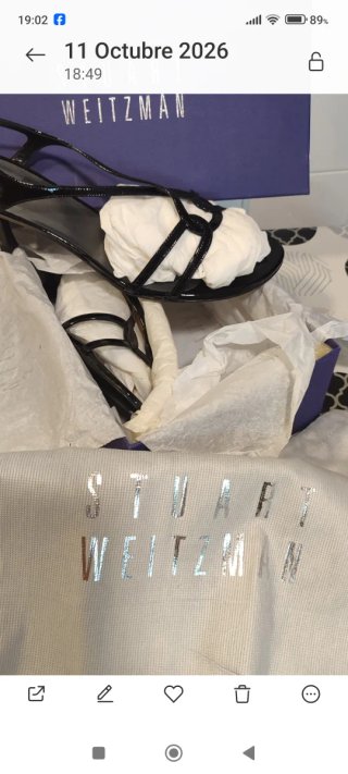 Zapatos Stuart Weitzman Negros Talla 40