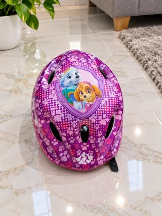 Casco Bicicleta Infantil Paw Patrol Morado