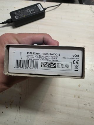 Sensor óptico de ventana y puerta Homematic IP