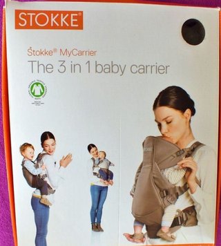 Mochila Portabebés Stokke MyCarrier Marrón