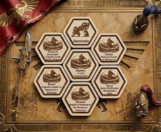 Tokens Custodes Warhammer 40000 11a Edición ES/EN