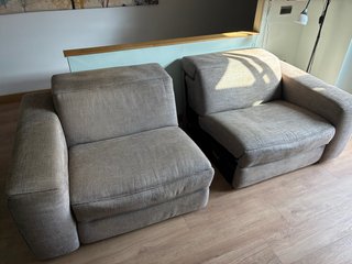 Sofá Natuzzi Relax Eléctrico 2 Plazas