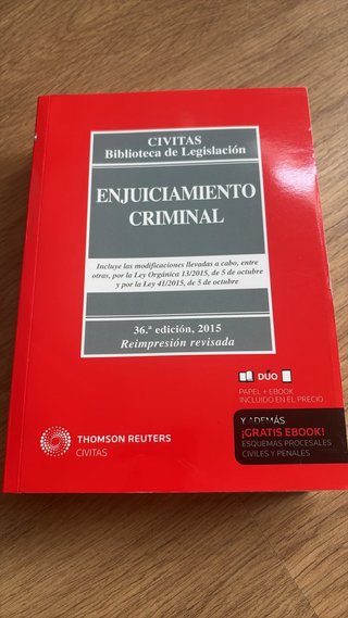 Enjuiciamiento Criminal (Papel + e-book) (Bibli...