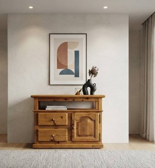 MUEBLE TV / AUXILIAR MADERA PINO