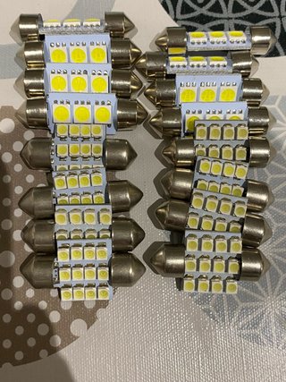 Set de 16 Bombillas LED para Coche