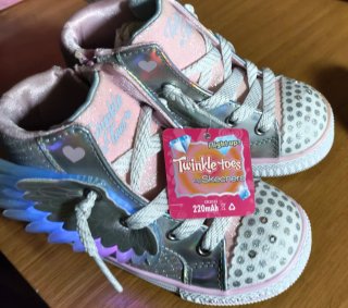 Sneakers Skechers Twinkle Toes per Bambina Taglia 23