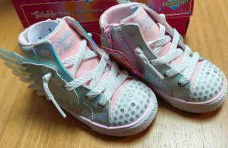 Sneakers Skechers Twinkle Toes per Bambina Taglia 23