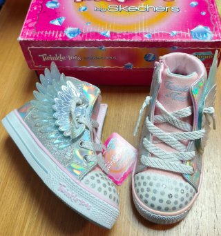 Sneakers Skechers Twinkle Toes per Bambina Taglia 23