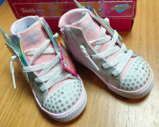 Sneakers Skechers Twinkle Toes per Bambina Taglia 23