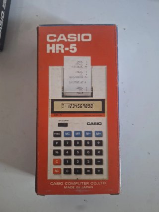 Calculadora Impresora Casio HR-5