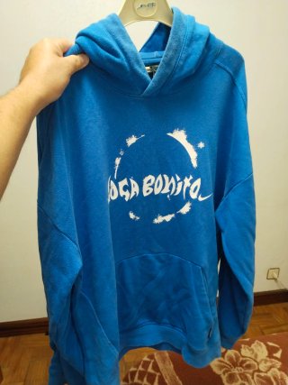 Sudadera Azul con Capucha