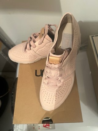 Zapatillas UGG Beige/Rosa Talla 38.5