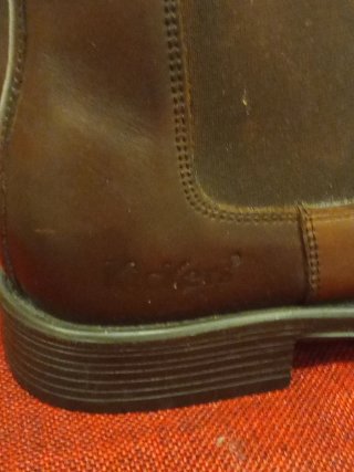 BOTINES DE PIEL KICKERS TALLA 42