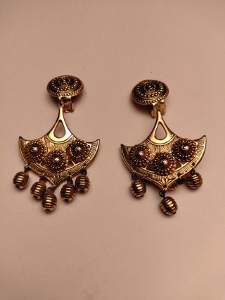 Pendientes Largos Vintage Dorados