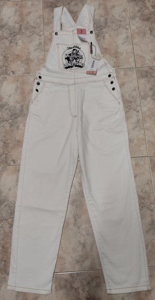 Mono blanco NUEVO Looney Tunes Talla S