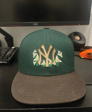 Gorra New Era Verde y Marrón 59FIFTY