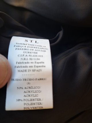 Chaqueta de vestir estampada
