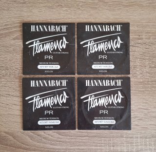 NUEVO Lote cuerdas guitarra Hannabach flamenco
