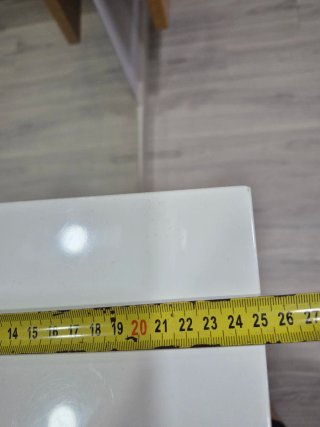 Mueble Zapatero Blanco y Gris