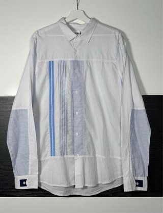 Camisa Desigual Blanca y Azul