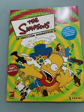 Álbum de Cromos Los Simpson Panini