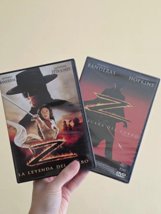 Películas El Zorro DVD (Español/Inglés)