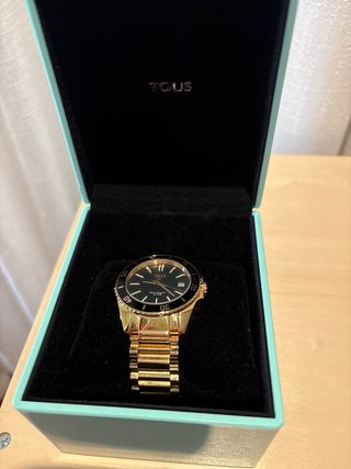 Reloj Tous Dorado con Esfera Móvil