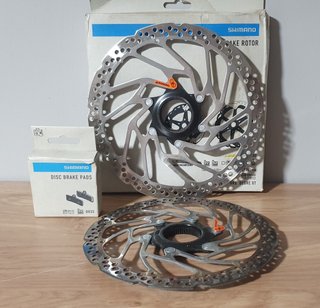 Discos Freno Shimano 203mm + Pastillas