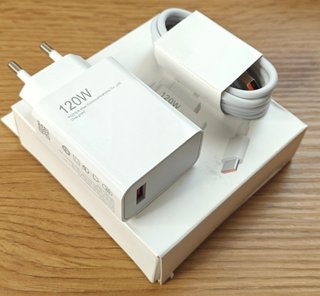 Caricabatterie Rapido 120W per Xiaomi, POCO + Cavo C
