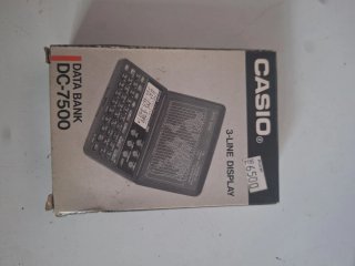 Agenda Electrónica Casio DC-7500