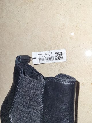Botas Camila's Negras Talla 39