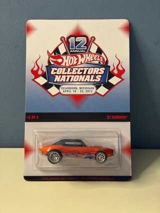 Hot Wheels '67 Camaro Collectors Nationals 2012