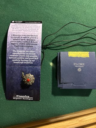 Collana con ciondolo in argento 925 Sardegna