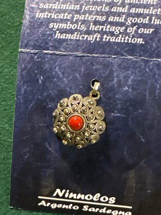 Collana con ciondolo in argento 925 Sardegna