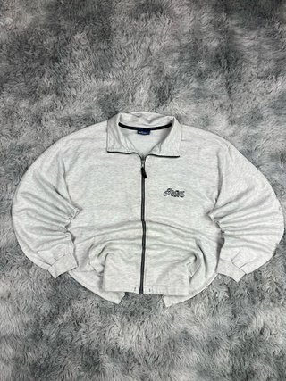 Chaqueta Asics Vintage Gris Talla L/XL
