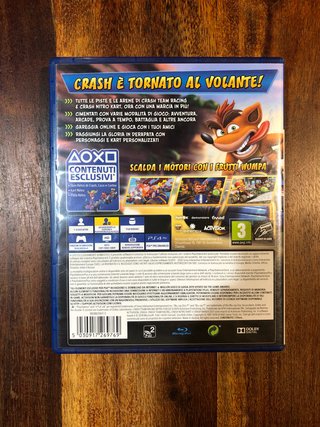 CTR Crash Team Racing nitro-fueled ps4
