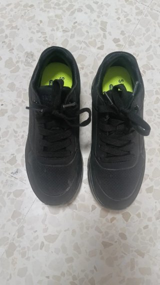 Zapatillas deportivas Skechers niño negras