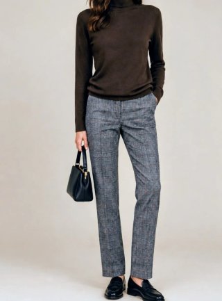 Pantalón de vestir Mango gris