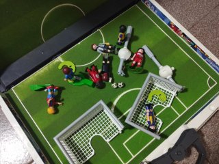 Futbolín Playmobil Maletín