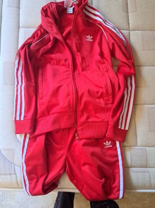 Chándal Adidas niño rojo Talla 12-13