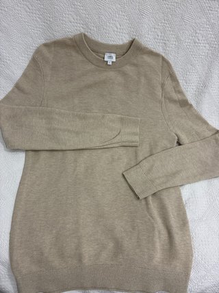 Jersey Cello Algodón Beige Talla L